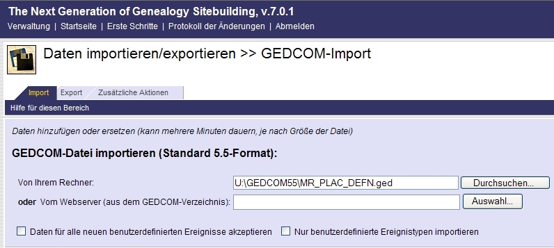 G55c TNG Daten importieren exportieren GEDCOM Import de.jpg