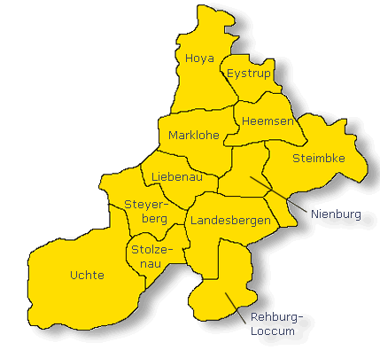 Lage Orte Kreis Nienburg Niedersachsen.png