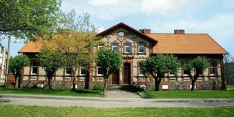 Die ehemalige Villa Hall in Kinten, Kreis Heydekrug