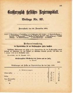 Grossherzoglich Hessisches Regierungsblatt 1881.djvu