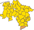Lage Kreis Göttingen in Niedersachsen.png