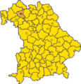 Lage Kreis Schweinfurt in Bayern.png