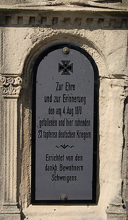 Schweigen-Grabmal 1915.JPG
