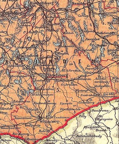 Landratsamt Ortelsburg 1910