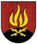 Altes Wappen der Gemeinde Lechtingen (bis 1972)