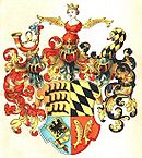 Das Wappen des Herzogs Friedrich I. von Württemberg (1593-1608)