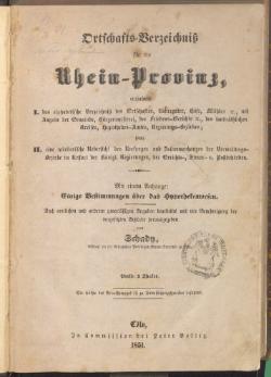 Rheinprovinz-Ortschaftsverzeichnis-1851.djvu