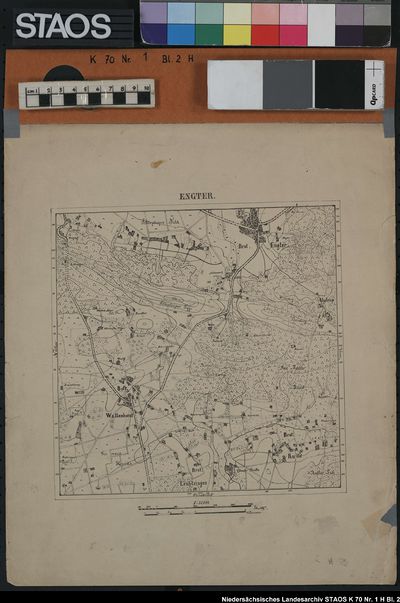 Topographische Karten um 1860/70