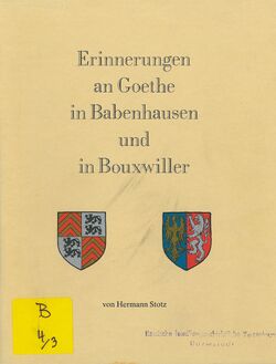 Erinnerungen an Goethe in Babenhausen und Bouxwiller.jpg