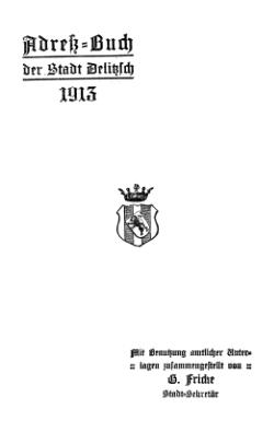 Adressbuch Delitzsch 1913 Titel.djvu