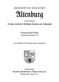 Adressbuch Altenburg 1939 Titel.djvu