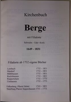 Berge (Homberg) KB Abschrift 1649-1831 Titel.jpg