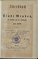 Adreßbuch der Stadt Minden, der Neustadt und der Feldmarken, pro 1876, Titelblatt.jpg