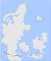 Denmark empty map.svg