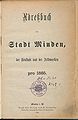 Adreßbuch der Stadt Minden, der Neustadt und der Feldmarken pro 1885, Titelblatt.jpg