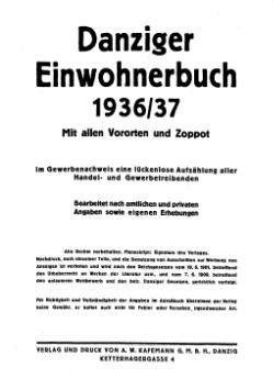 Adressbuch Danzig 1936 Titel.djvu