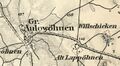 Chronik Ksp. Aulenbach (OStp.) - Willschicken - 1893 - KARTE - Karte des Deutschen Reiches Skaisgirren 1 zu 100 000 Aulowöhnen - Alt Lappönen - Willschicken.jpg