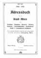 Ahlen Adressbuch 1910-1911 Deckblatt.png