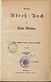 Neuestes Adreß-Buch der Stadt Minden ... 1868, Titelblatt.jpg