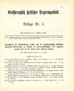 Grossherzogtum Hessen Regierungsblatt 1887.djvu