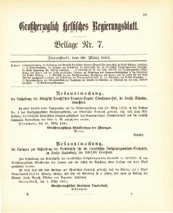 Grossherzogtum Hessen Regierungsblatt 1887.djvu