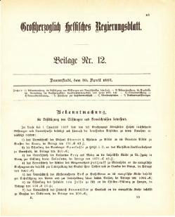 Grossherzogtum Hessen Regierungsblatt 1887.djvu