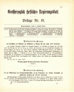 Grossherzogtum Hessen Regierungsblatt 1887.djvu