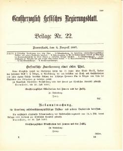 Grossherzogtum Hessen Regierungsblatt 1887.djvu