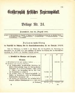 Grossherzogtum Hessen Regierungsblatt 1887.djvu