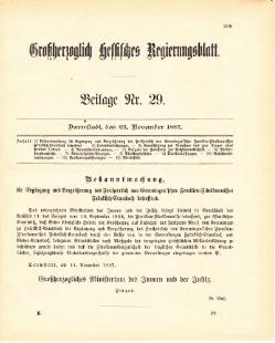 Grossherzogtum Hessen Regierungsblatt 1887.djvu