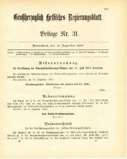 Grossherzogtum Hessen Regierungsblatt 1887.djvu