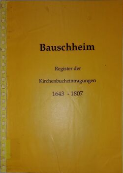 Bauschheim KB Register 1643-1807 Cover.jpg
