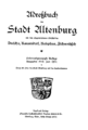 Adressbuch Altenburg 1931 Titel.png