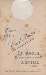 Fotostudio Carl Faust St. Avold & Spittel i L Rückseite.jpg