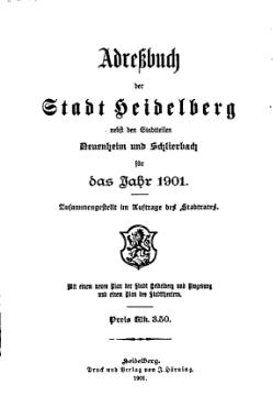 Adressbuch Heidelberg 1901 Titel.djvu