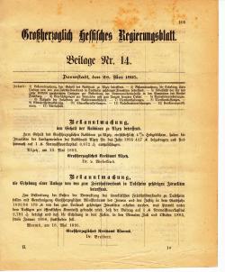 Grossherzoglich Hessisches Regierungsblatt 1895.djvu