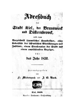 Adressbuch Kiel 1852.djvu