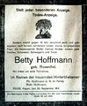 Oelde TZ-BettyHoffmann gebRosenthal-1914.JPG