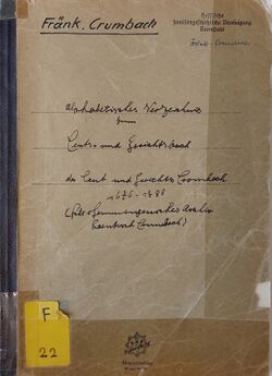 Fränkisch-Crumbach Alphabetisches Verzeichnis Cent- und Gerichtsbuch 1676-1788.jpg