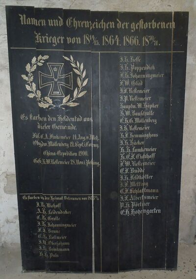 Roedinghausen Gedenktafel Michael-Kirche 1813-71-1.jpg
